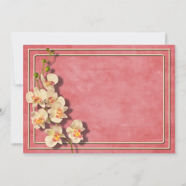 Coral Orchids I (Front)