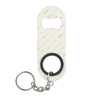 Coral Outlined Arrows Pattern