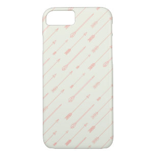 Coral Outlined Arrows Pattern Case-Mate iPhone Case