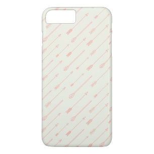 Coral Outlined Arrows Pattern Case-Mate iPhone Case