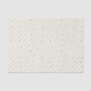Coral Outlined Arrows Pattern Tissue Paper