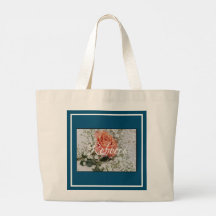 Coral Peach Teal White Rose Floral Wedding