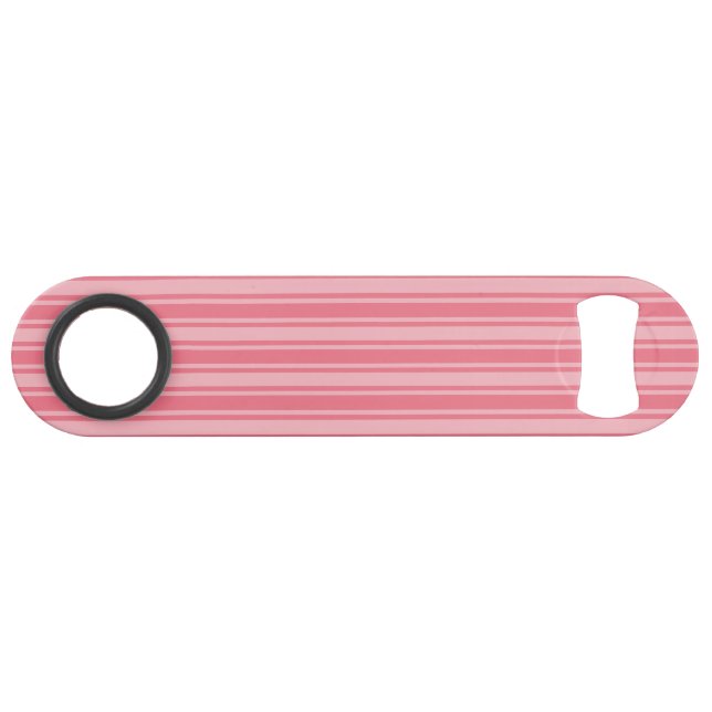 Coral pink candy stripes (Front (Horizontal))