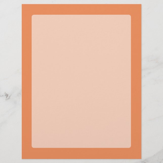 Coral pink decor ready to customise (Front)