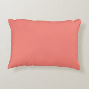 Coral Pink Decorative Cushion