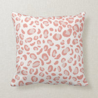 Coral Pink Leopard Animal Print