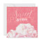 Coral Pink Peony Sweet Sixteen Birthday
