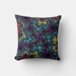 Coral Rainbow Speckle Cushion
