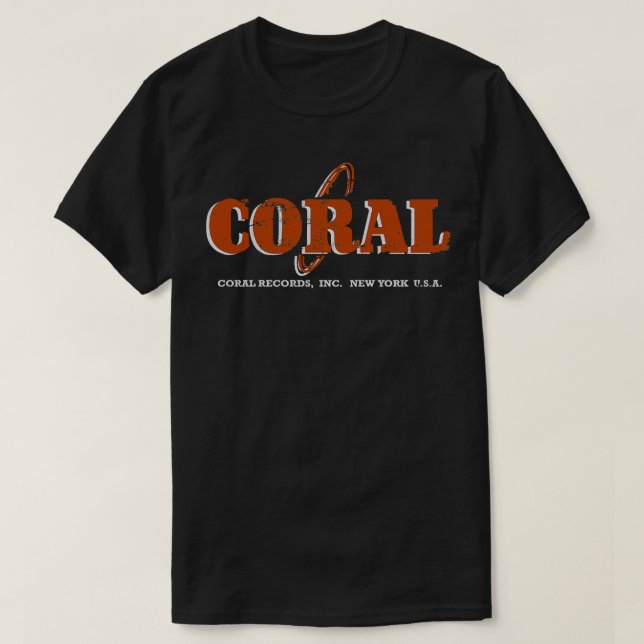 Coral Records T-Shirt (Design Front)