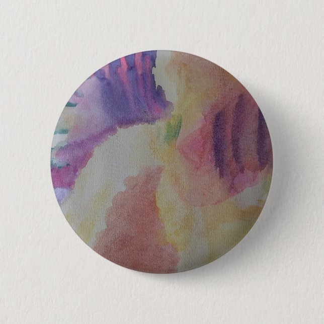 Coral Reef Abstract Art  6 Cm Round Badge (Front)