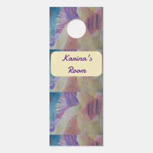 Coral Reef Abstract Art Door Hanger