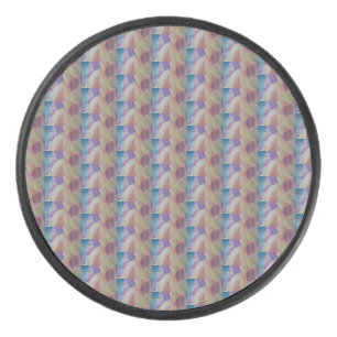 Coral Reef Abstract Art  Hockey Puck