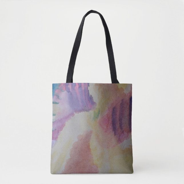 Coral Reef Abstract Art Tote Bag (Front)