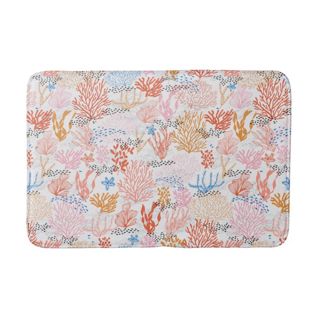 Coral Reef Bath Mat (Front)