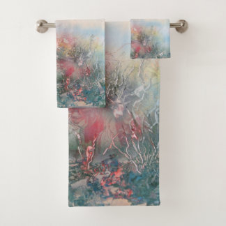 Coral Reef Bath Towel Set