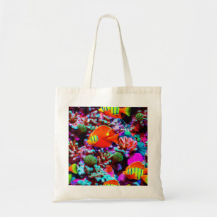 Coral Reef Canvas Tote Bag