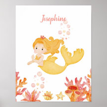 Coral Reef Dreams Mermaid customisable