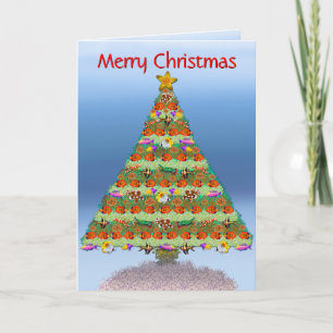 Coral Reef Fish Christmas Card