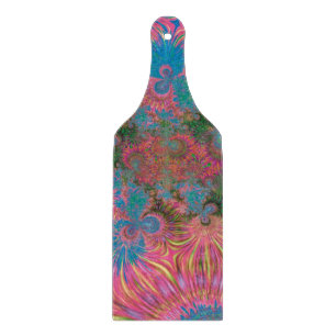 Coral Reef Fractal Abstract Art Cutting Board