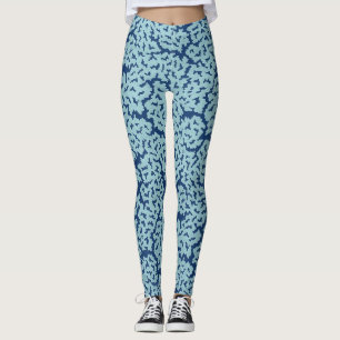 Coral Reef-Inspired Leggings