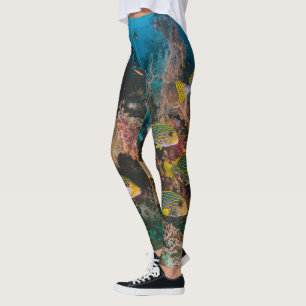 Coral Reef leggings