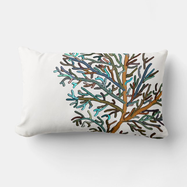 Coral Reef Lumbar Cushion (Front)