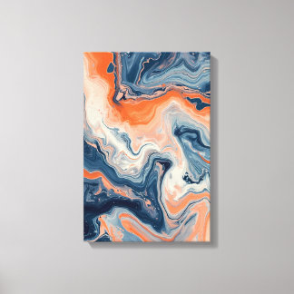 Coral Reef Nebula Canvas Print