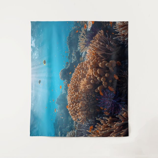 Coral Reef Ocean Tapestry (Front)