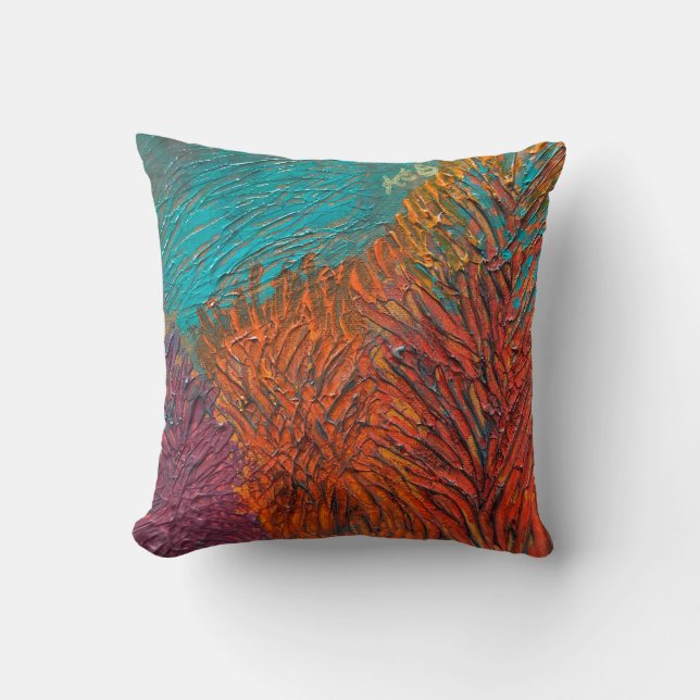 Coral Reef Pillow (Front)