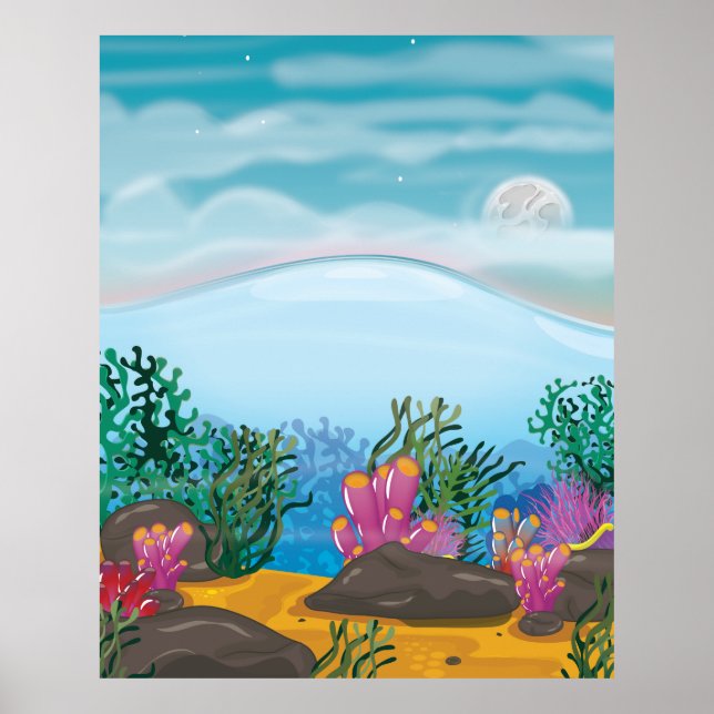 Coral Reef Poster (Front)