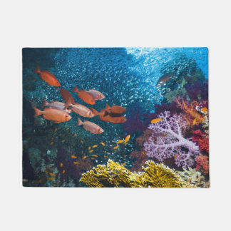 Coral Reef Scenery | Bigeye Or Goggle-Eye Doormat