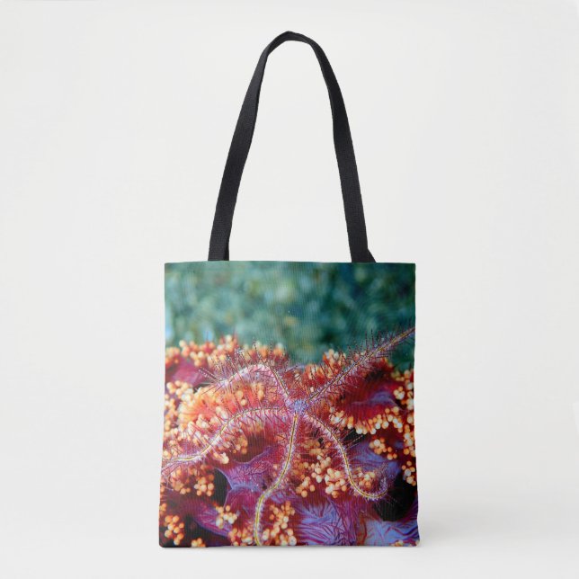 Coral reef starfish tote (Front)
