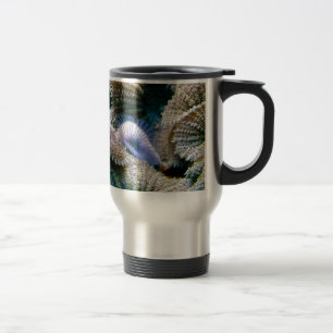 Coral reef travel mug