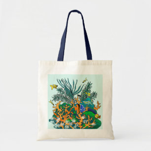 Coral Reef Tropical Fish Salt Water Aquarium Tote Bag