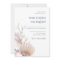 Coral Reef Wedding Invitation