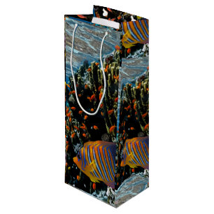 Coral Reef with Fire Coral and Exotic Fishes       Wine Gift Bag