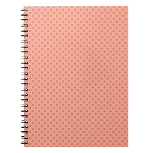 Coral retro notebook (Front)