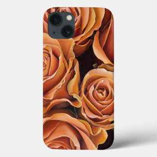 Coral rose i phone case