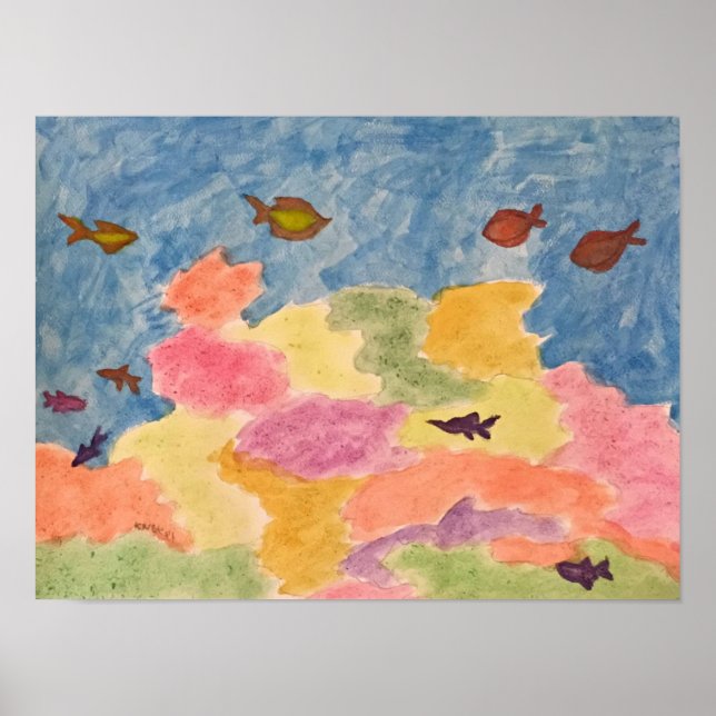 coral seas poster (Front)