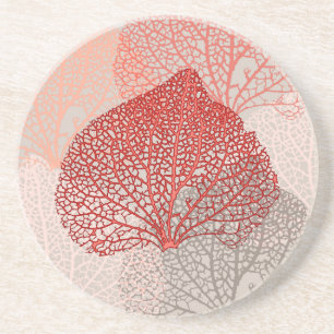 Coral Shadow Coaster