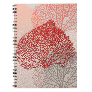 Coral Shadow Notebook