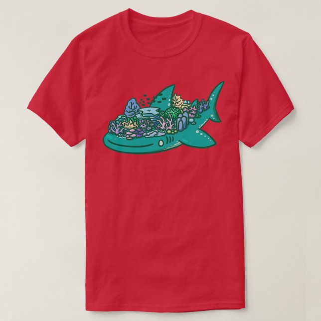 Coral Shark T-Shirt (Design Front)