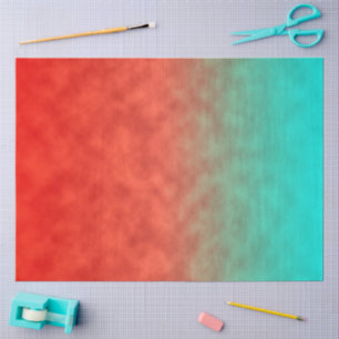 Coral Sky Memory Tissue Paper
