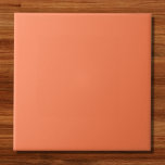 Coral Solid Colour Tile<br><div class="desc">Coral Solid Colour</div>