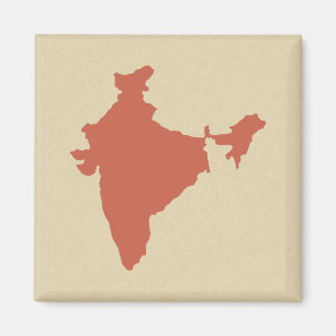 Coral Spice Moods India Magnet