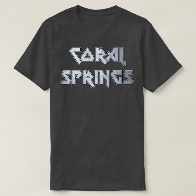 Coral Springs FL T-Shirt (Design Front)
