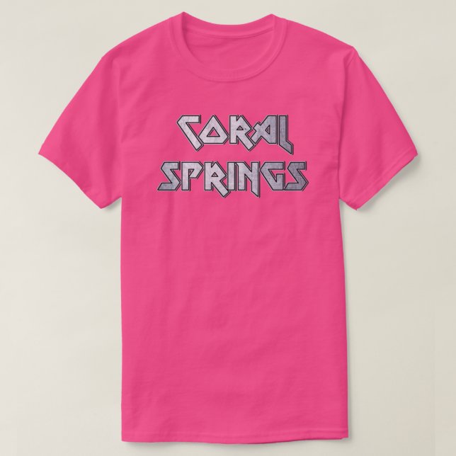 Coral Springs FL T-Shirt (Design Front)