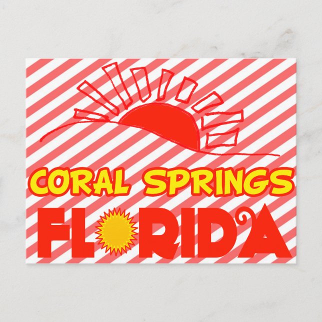 Coral Springs, Florida Postcard (Front)