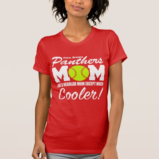 Coral Springs Panthers Mum T-Shirt (Front)