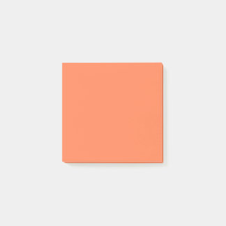 Coral Square Post-it Notes